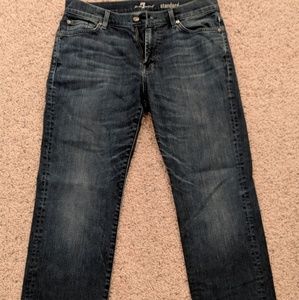 Mens 7 for all mankind standard jeans
